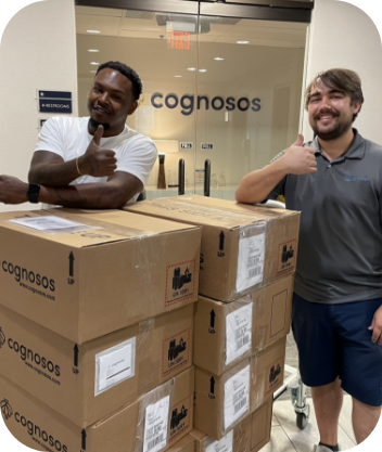 Cognosos team shipping products